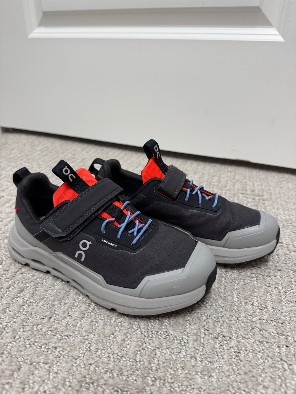 On cloudhero waterproof hiking Kids sneakers New